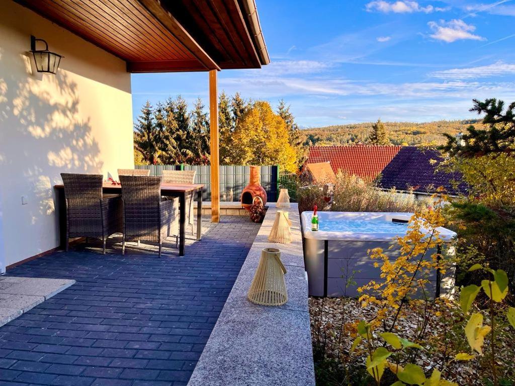 Ferienhaus Harzblick Meisdorf Eksteriør billede